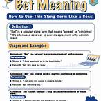 what is bet mean